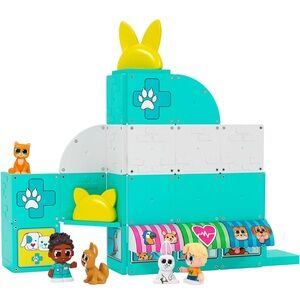 New Tile Town Pet Vet Magnetic Tiles Set